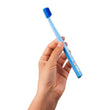 Load image into Gallery viewer, Curaprox CS 5460 Ultra Soft Toothbrush held in hand, ideal for sensitive teeth and gums with densely packed ultra-fine Curen bristles.