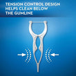Load image into Gallery viewer, Oral-B Glide Floss Picks with tension control for cleaning below the gumline.