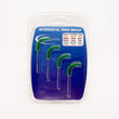 Load image into Gallery viewer, VisionPerio Interdental Brushes packaging with pre-curved brush heads for effective gum disease prevention and treatment.