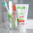 Load image into Gallery viewer, BioMin F for Kids Strawberry Toothpaste, 37.5ml tube with toothbrush, ideal for kids aged 3-6, featuring innovative fluoride protection.