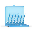 Load image into Gallery viewer, TePe EasyPick™ Blue M/L toothpicks in blue case, flexible and durable design for interdental cleaning.
