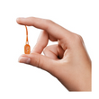 Load image into Gallery viewer, TePe EasyPick™ Orange toothpick held between fingers, size XS/S, pack of 36.