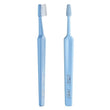 Load image into Gallery viewer, TePe Select Compact Medium Toothbrush with tapered head and end-rounded filaments.