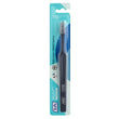 Load image into Gallery viewer, TePe Select Medium Toothbrush with tapered head and ergonomic handle in packaging.
