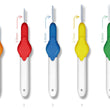 Load image into Gallery viewer, OPTIM Icon Interdental Brushes pack of 8 in assorted sizes and colors for effective dental cleaning.