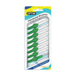 Load image into Gallery viewer, Pack green interdental brushes with Icon branding on a white background
