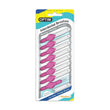 Load image into Gallery viewer, Pack of pink interdental brushes with Icon branding on a white background

