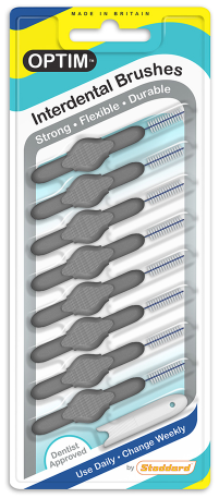 OPTIM Icon Interdental Brushes, Pack of 8