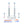 Load image into Gallery viewer, Triple Bristle Sonic electric toothbrush set with multiple brushes and a stand on a white background

